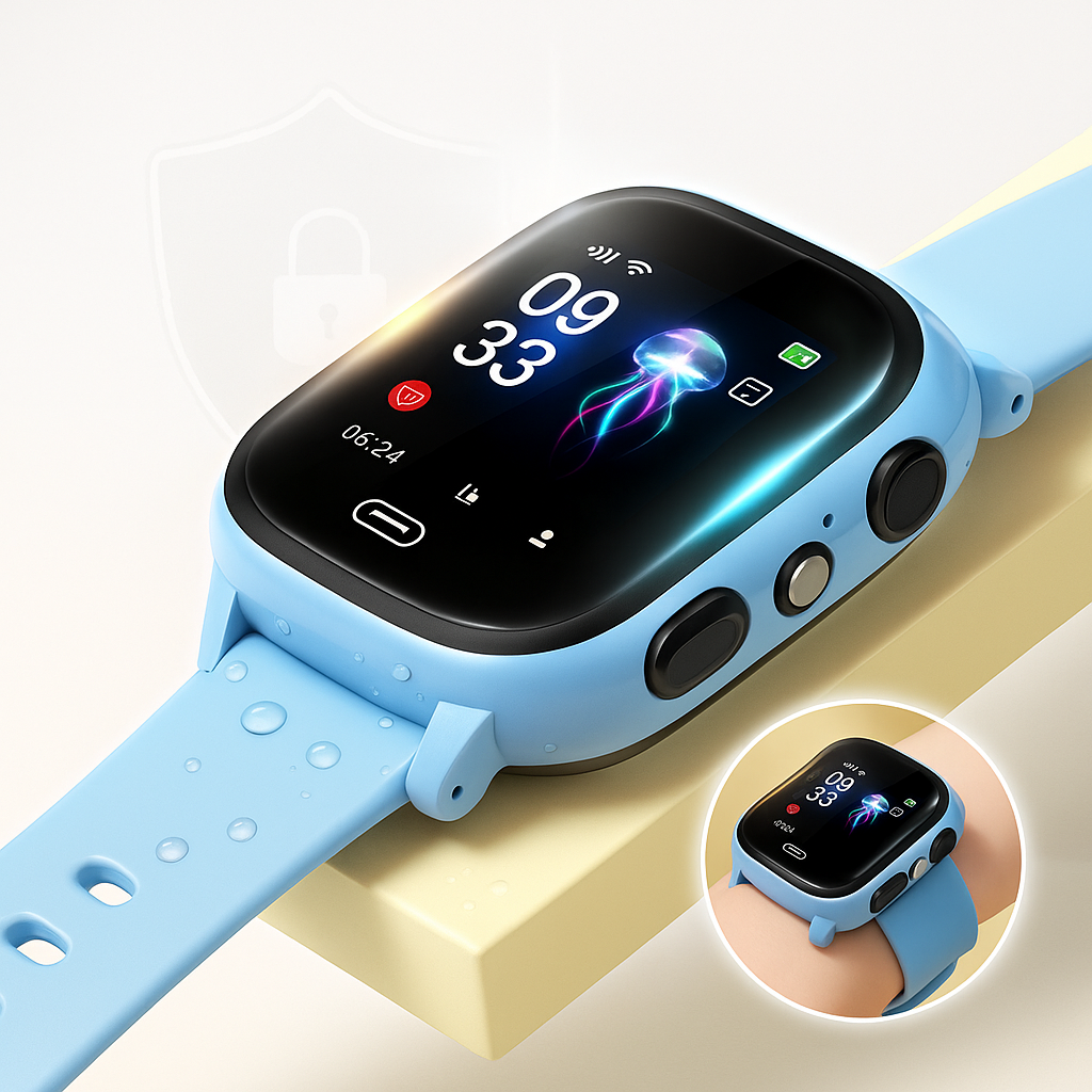 Montre Connectée GPS pour Enfants avec Appel Vidéo