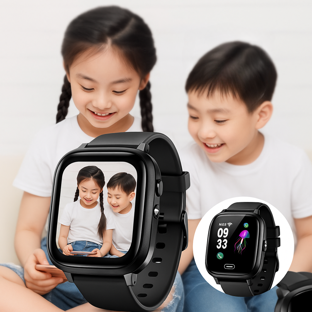 Montre Connectée GPS pour Enfants avec Appel Vidéo