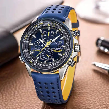 Montre Homme Quartz Luxe - Étanche et Lumineuse