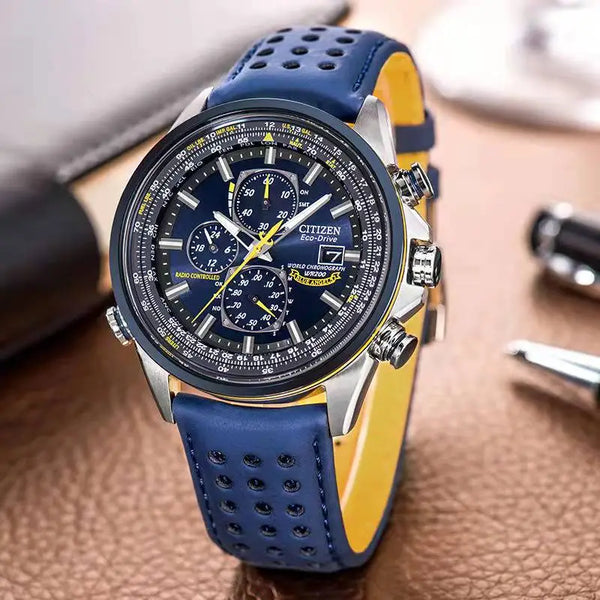 Montre Homme Quartz Luxe - Étanche et Lumineuse