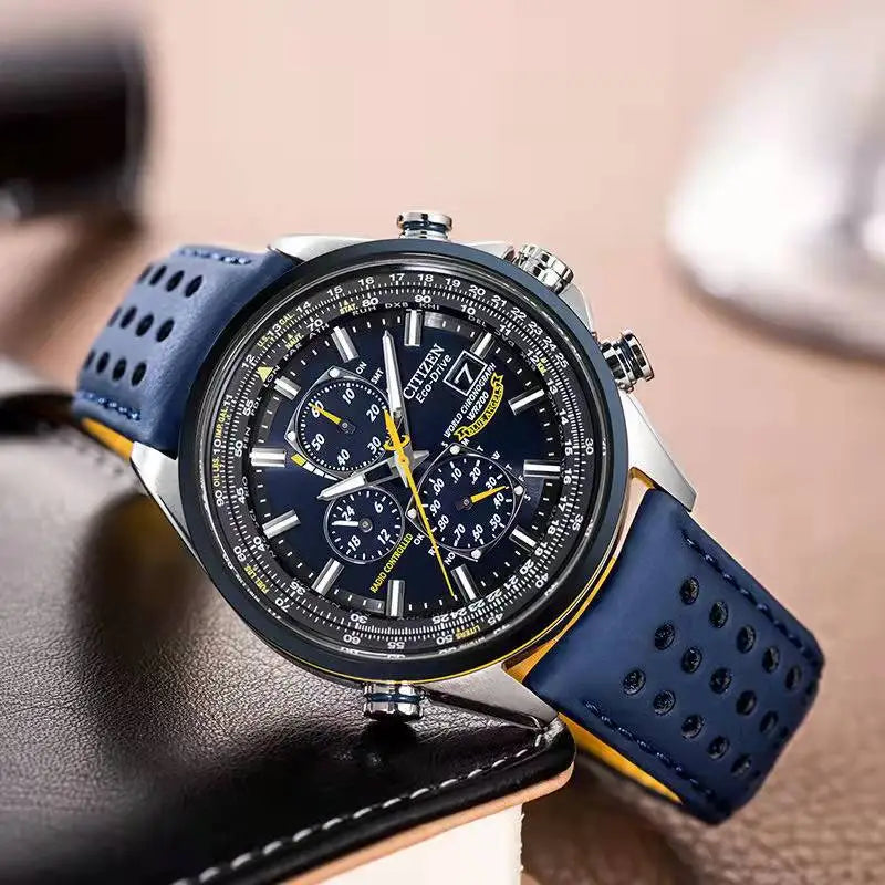 Montre Homme Quartz Luxe - Étanche et Lumineuse