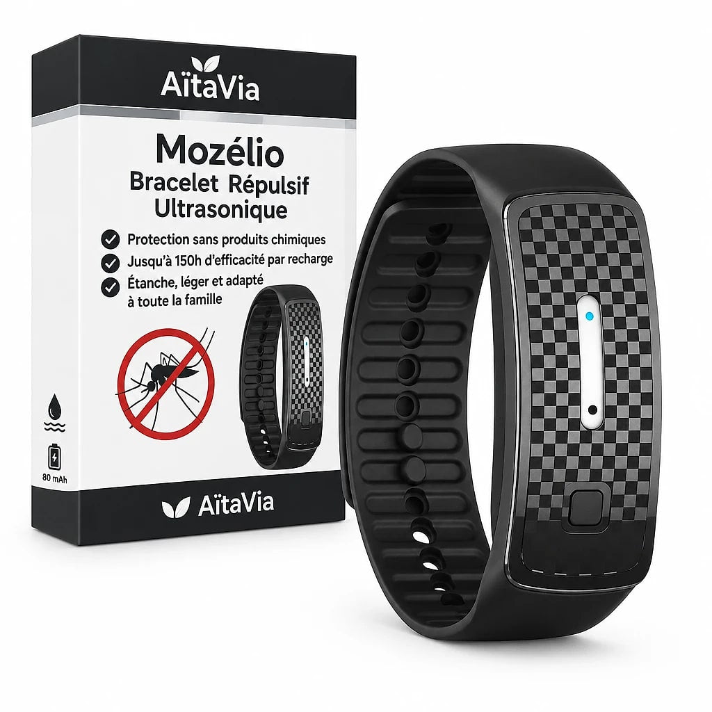 Mozélio – Bracelet Anti-Moustique