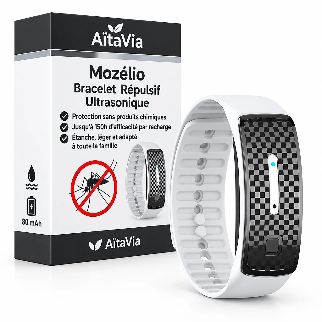 Mozélio – Bracelet Anti-Moustique
