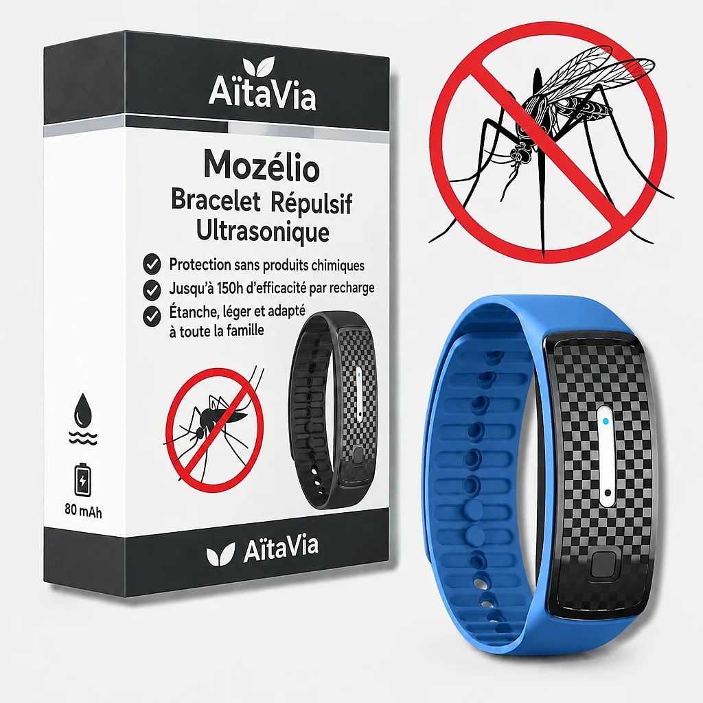 Mozélio – Bracelet Anti-Moustique