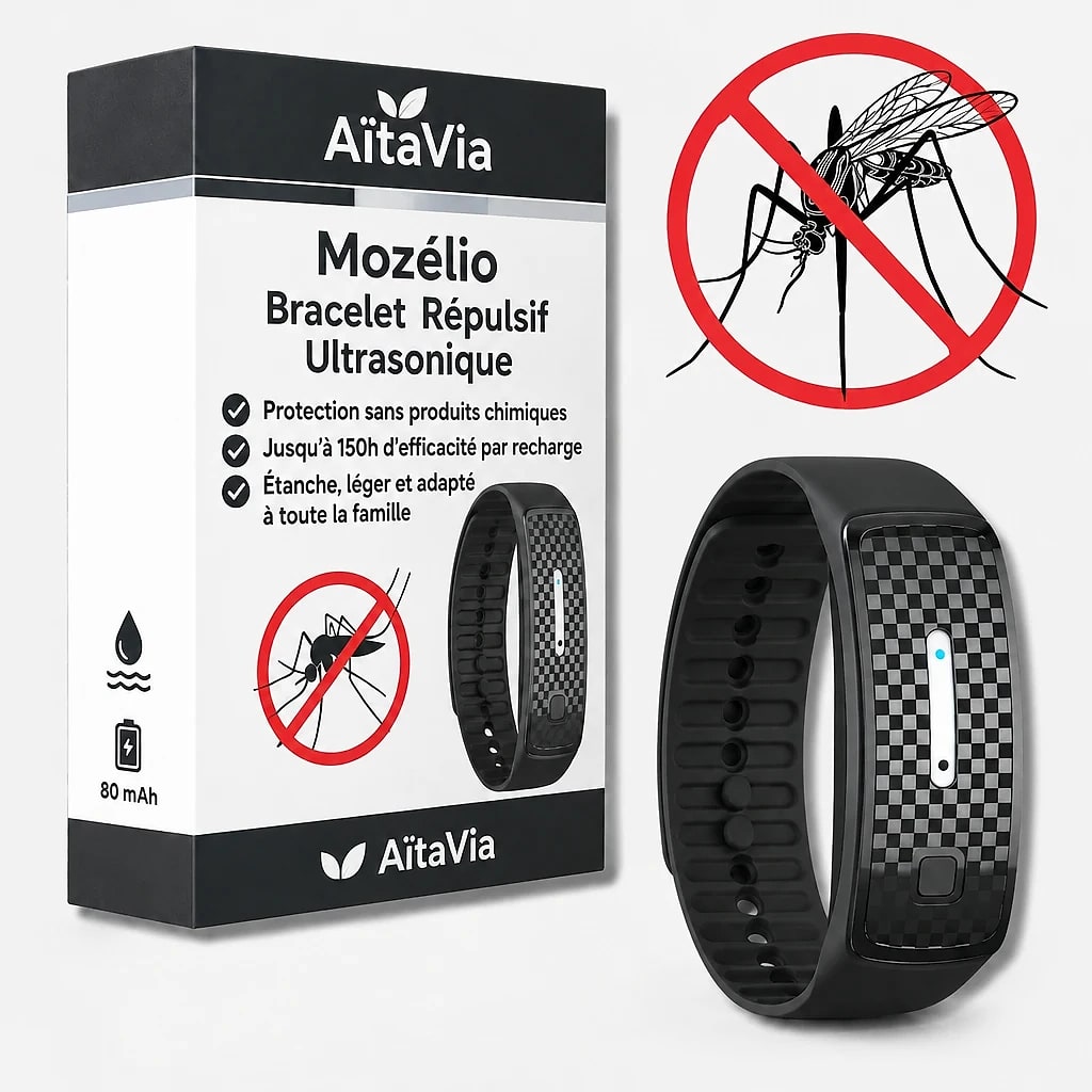 Mozélio – Bracelet Anti-Moustique