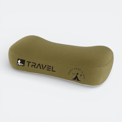 Oreiller de Camping Marron Olive - | AïtaVia