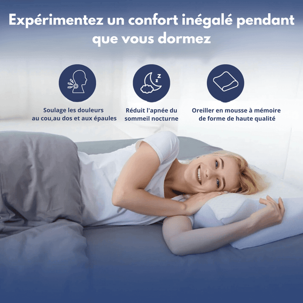 Oreiller Orthopédique Sérénium - Confort et Support Ergonomique