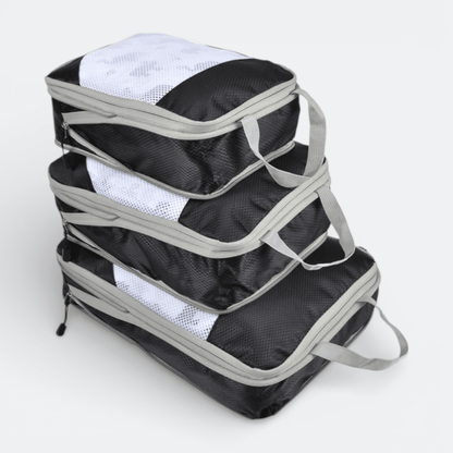Organisateur Valise Cabine Noir Charbon - | AïtaVia