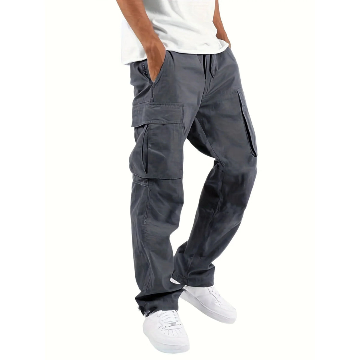 Pantalon Cargo Homme Lance – Confort, Style Tendance et Polyvalence