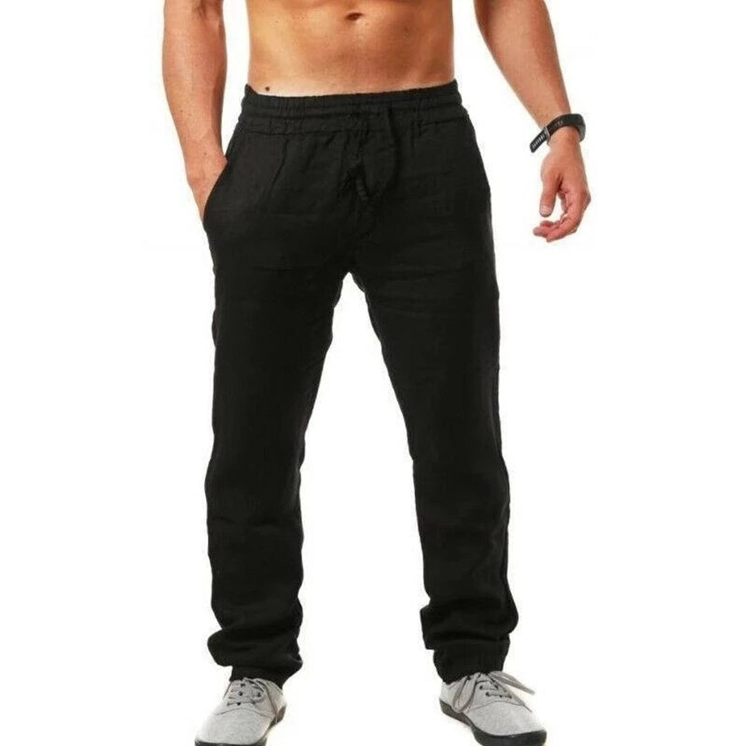 Pantalon Fluide Homme Léger | Idéal Printemps-Été Élégant