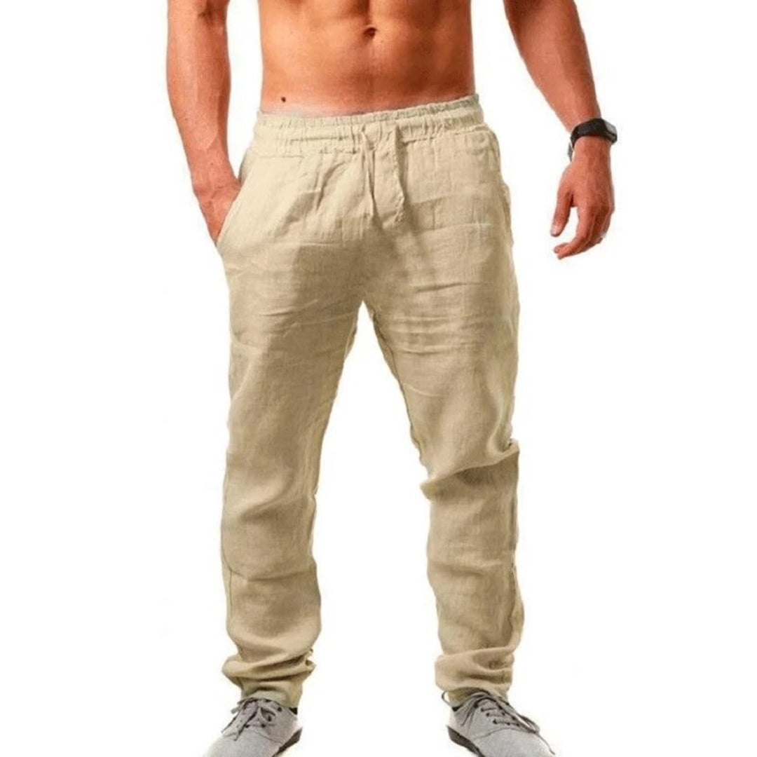 Pantalon Fluide Homme Léger | Idéal Printemps-Été Élégant