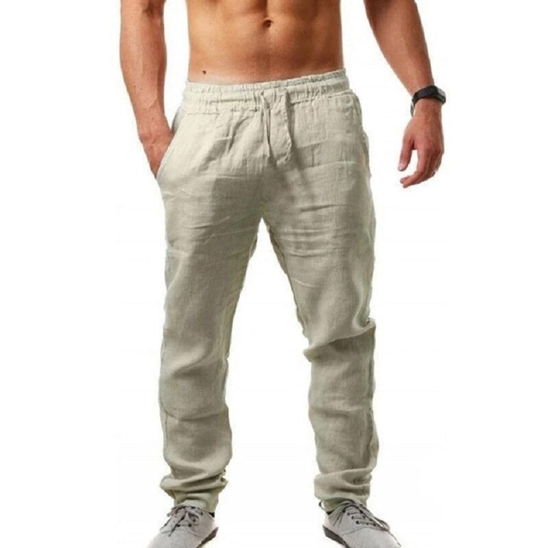 Pantalon Fluide Homme Léger | Idéal Printemps-Été Élégant