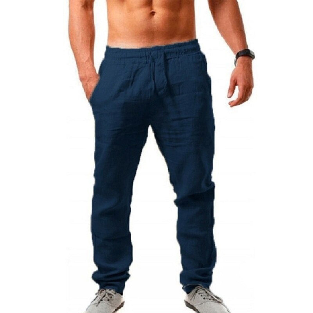 Pantalon Fluide Homme Léger | Idéal Printemps-Été Élégant