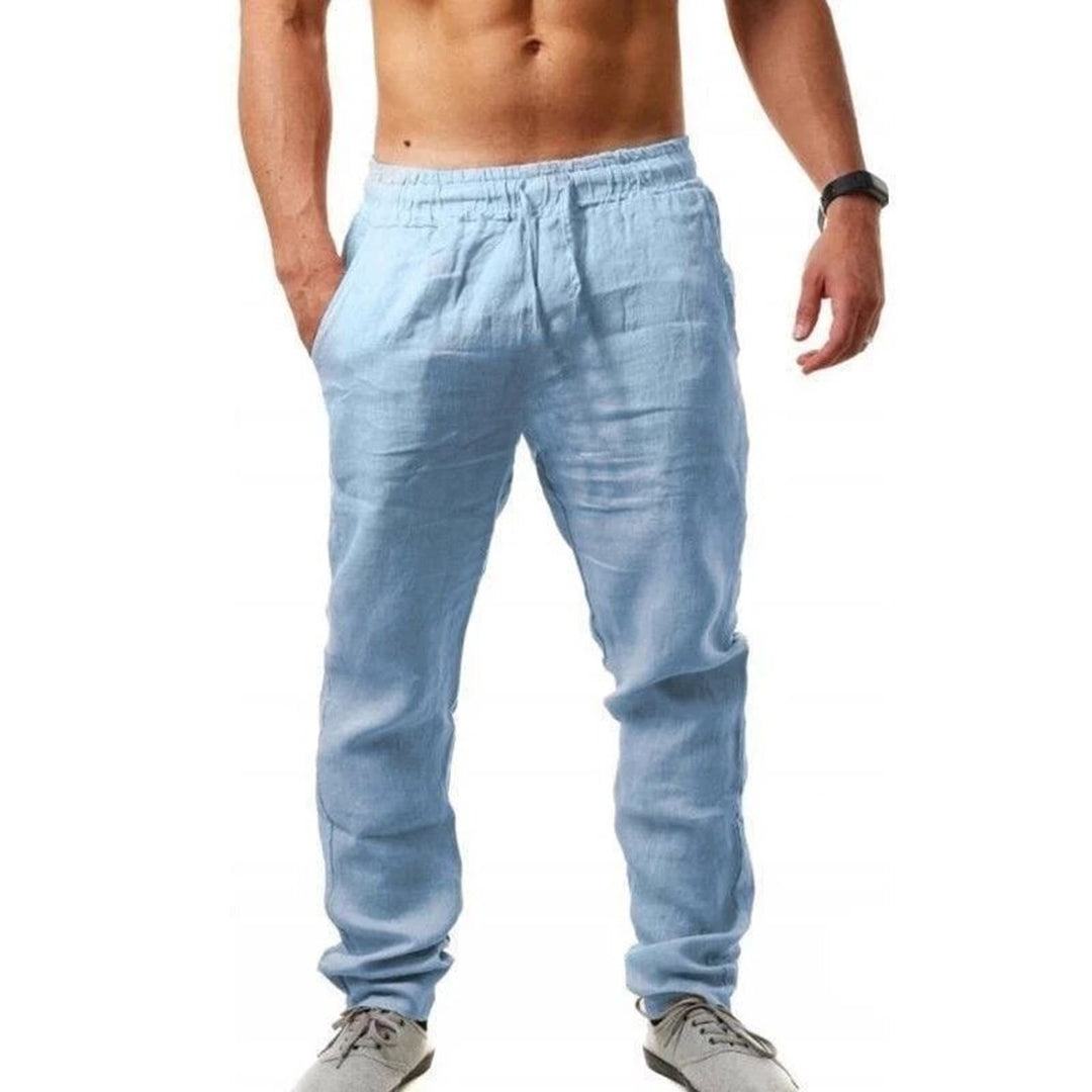 Pantalon Fluide Homme Léger | Idéal Printemps-Été Élégant