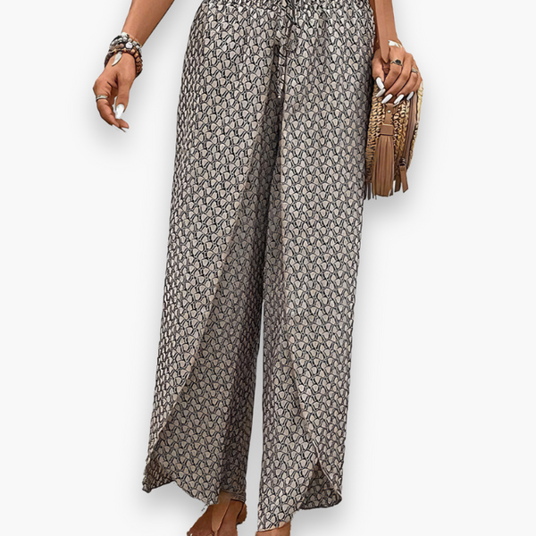 Pantalon large décontracté femme | Confort moderne