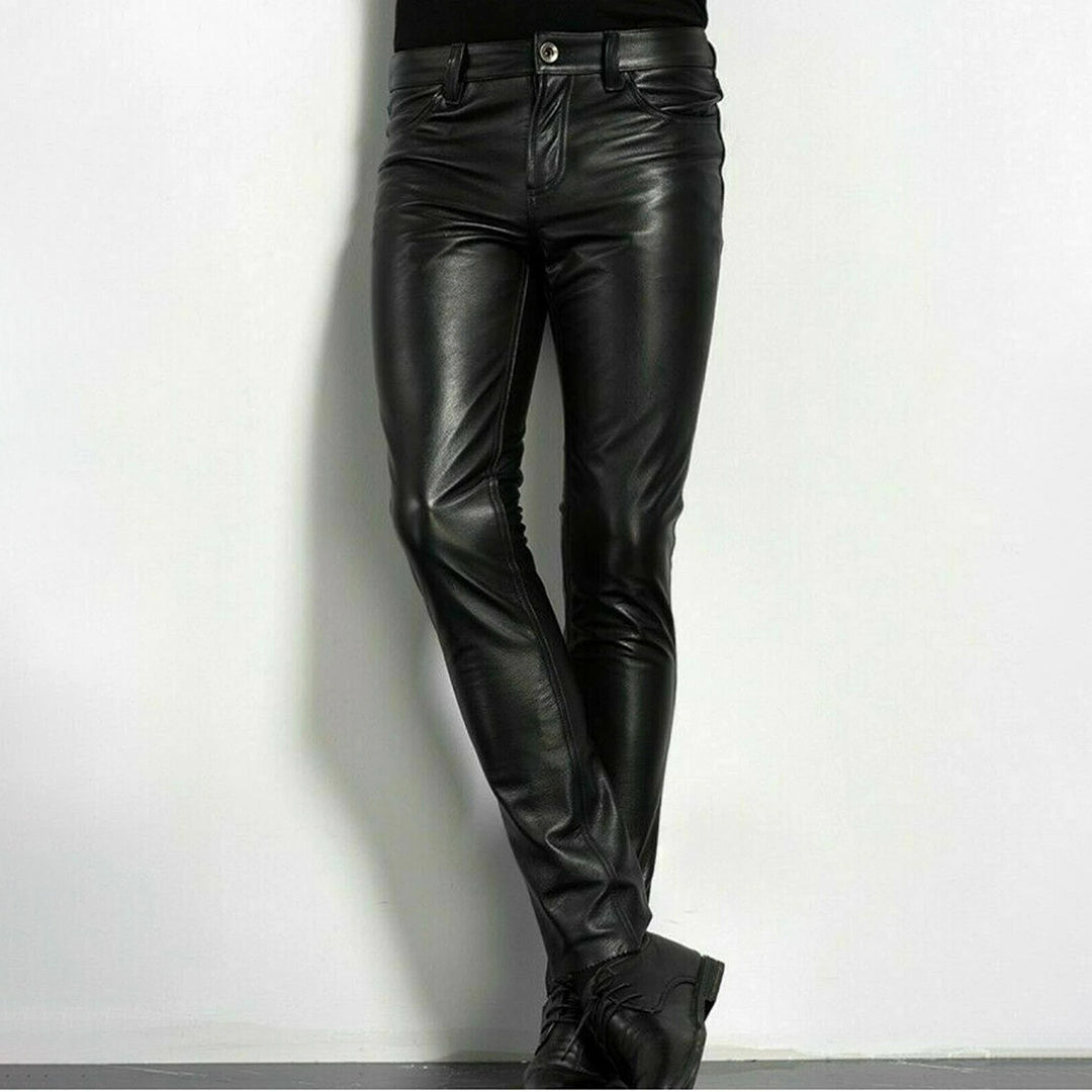 Pantalon slim fit homme noir - Élégance moderne