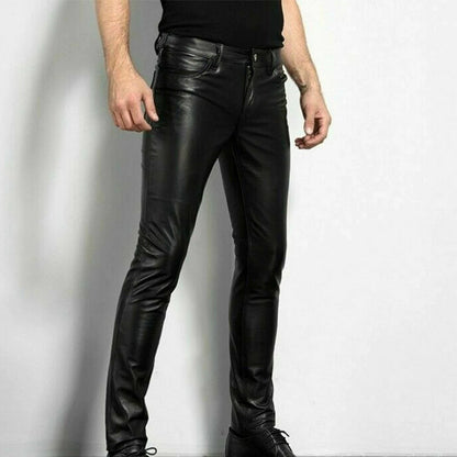 Pantalon slim fit homme noir - Élégance moderne