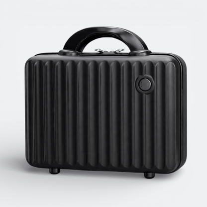 Petite Valise de Maquillage Noir Charbon - | AïtaVia