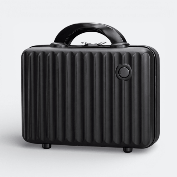 Petite Valise de Maquillage Noir Charbon - | AïtaVia