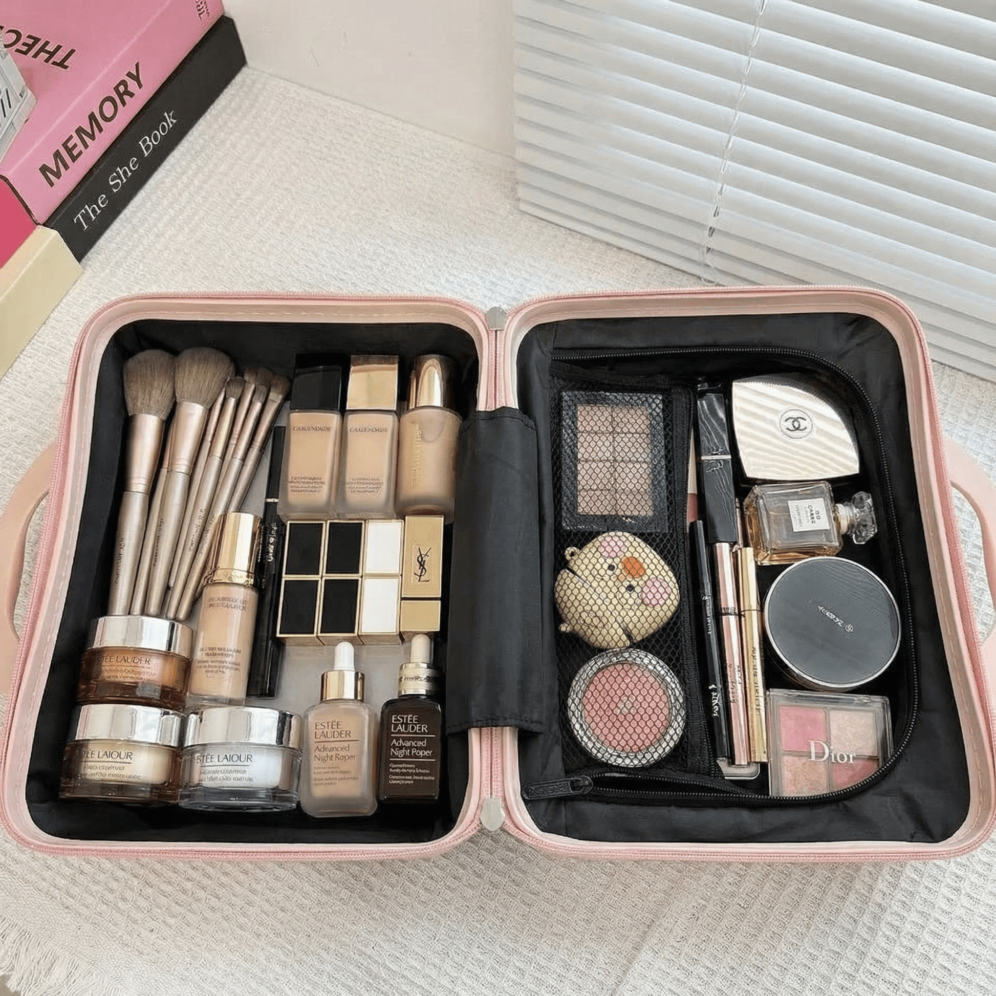 Petite Valise de Maquillage Vert D’eau - | AïtaVia