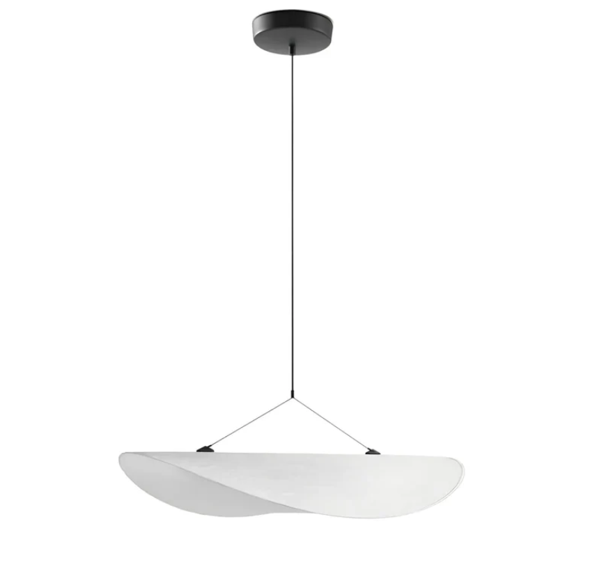 SoieLumière - Plafonnier en Soie Élégant - Design Unique
