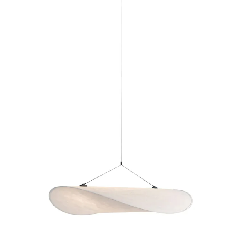 SoieLumière - Plafonnier en Soie Élégant - Design Unique