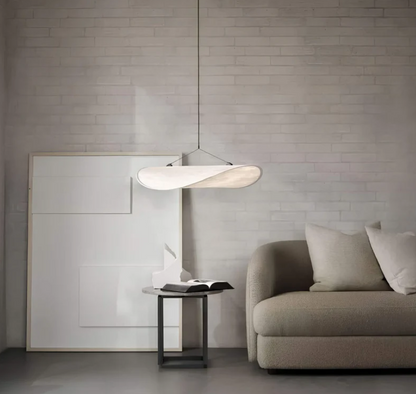 SoieLumière - Plafonnier en Soie Élégant - Design Unique