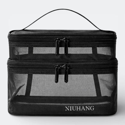 Pochette de Rangement Transparente Bleu Lagune - | AïtaVia