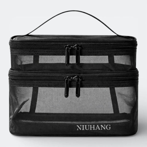 Pochette de Rangement Transparente Bleu Lagune - | AïtaVia