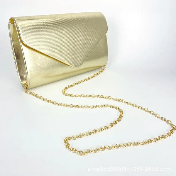 Pochette Élégante pour Femmes - Dorée & Champagne