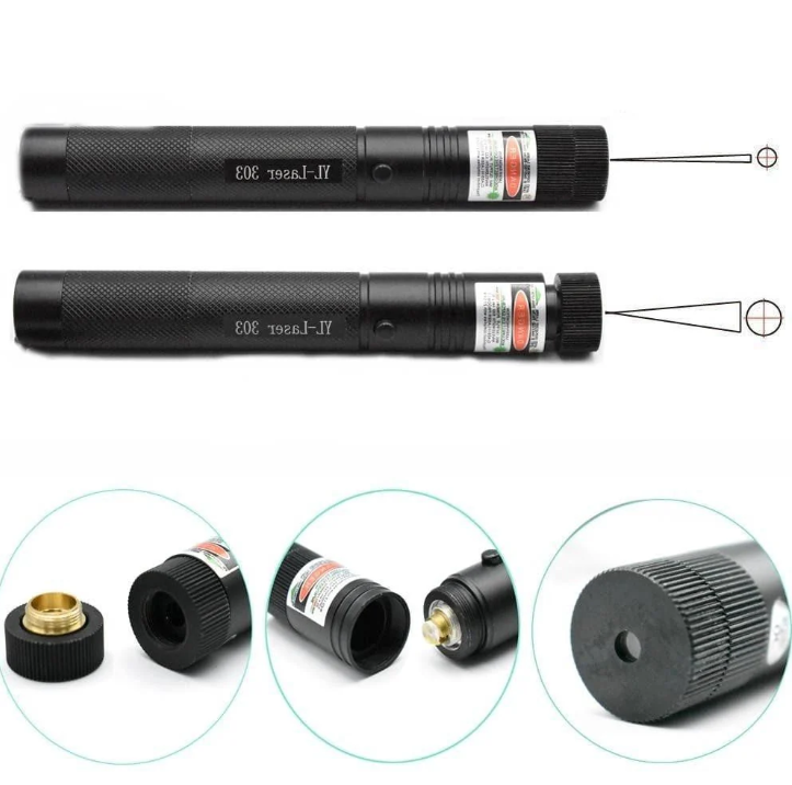 Pointeur Laser Vert Puissant - Haute Précision et Portable