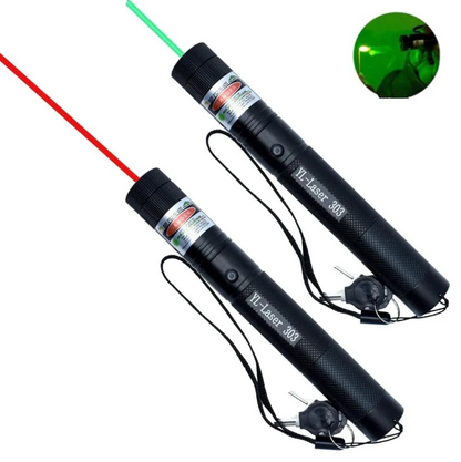 Pointeur Laser Vert Puissant - Haute Précision et Portable