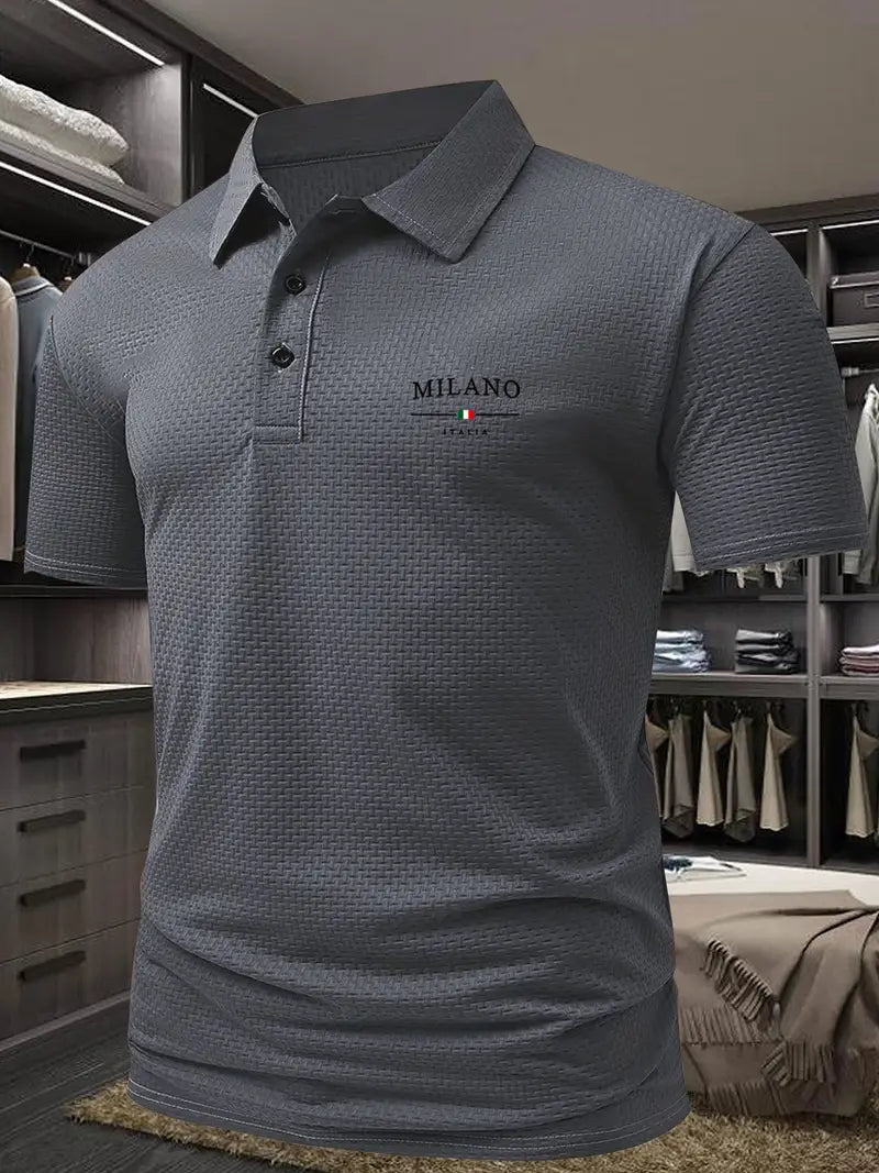 Polo Homme été - Décontracté - Géométrique
