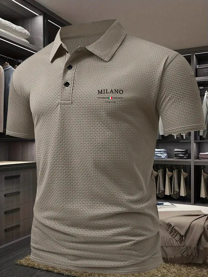 Polo Homme été - Décontracté - Géométrique
