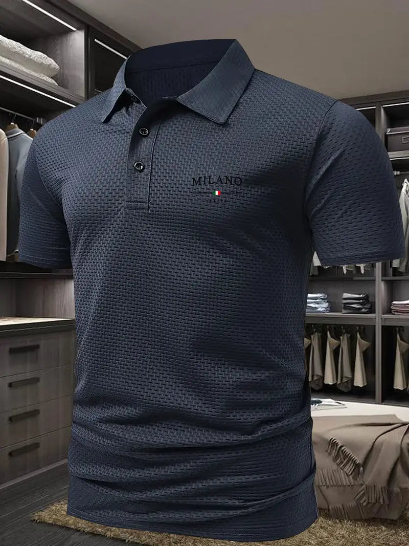 Polo Homme été - Décontracté - Géométrique