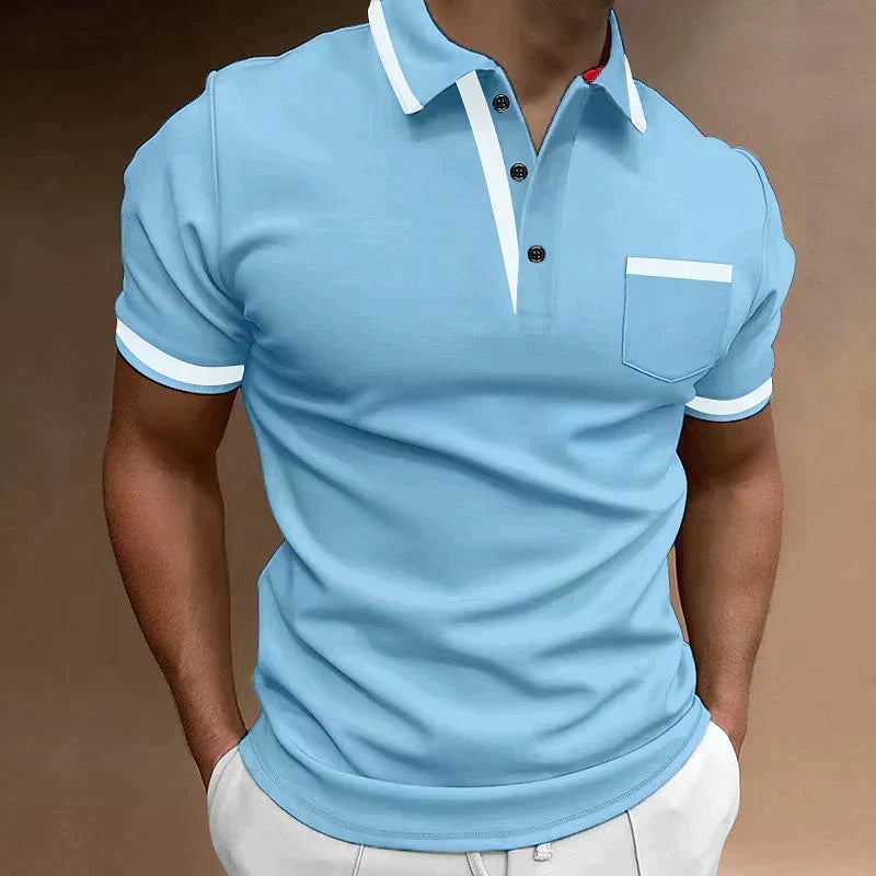 Polo Homme Élégant - Confort et Style Polyvalent