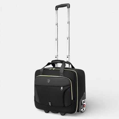 Porte Document Roulant Zip Doré - | AïtaVia