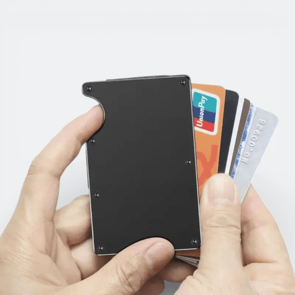 Protège Carte Bancaire RFID Fibre de Carbone - | AïtaVia