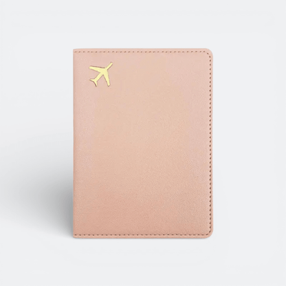 Protège Passeport Avion Pêche Clair - | AïtaVia