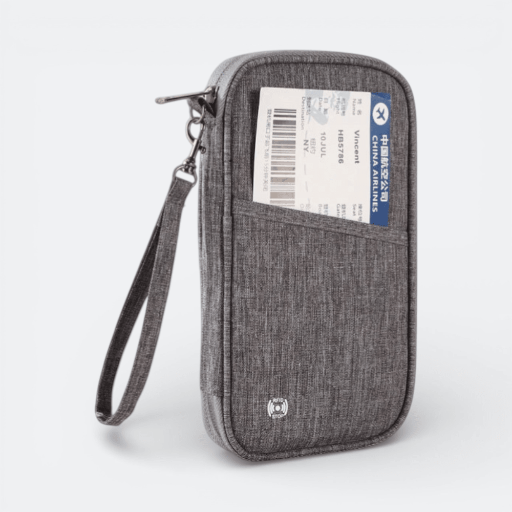 Protège Passeport Famille Bleu Profond - | AïtaVia