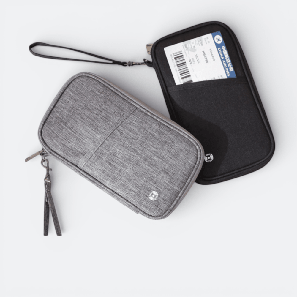 Protège Passeport Famille Bleu Profond - | AïtaVia