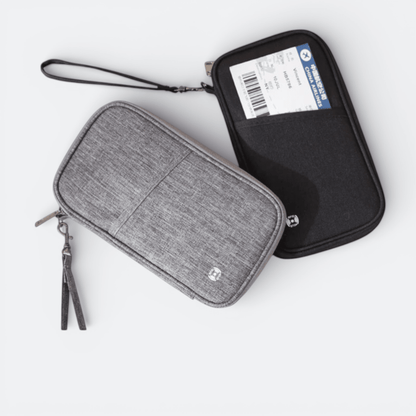 Protège Passeport Famille Bleu Profond - | AïtaVia