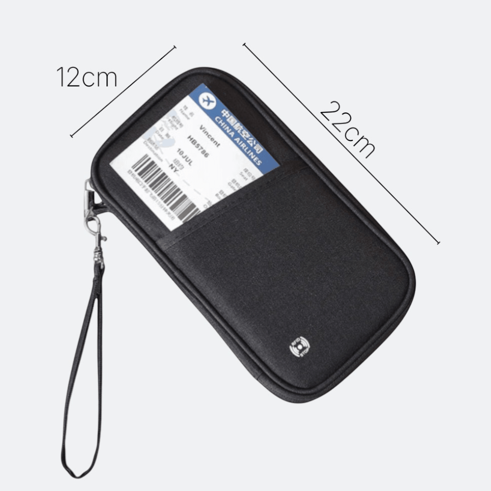 Protège Passeport Famille Bleu Profond - | AïtaVia