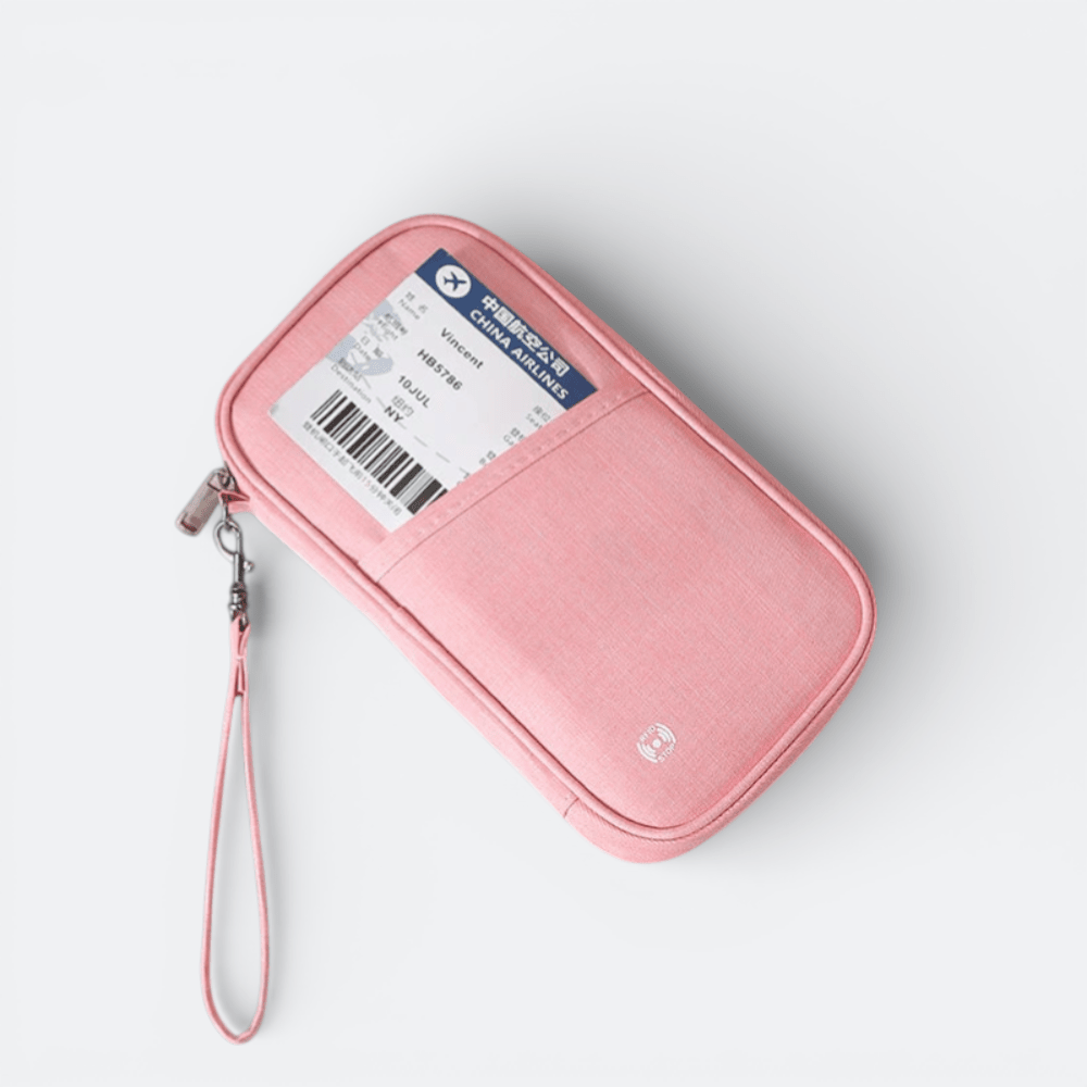 Protège Passeport Famille Rose Bonbon - | AïtaVia