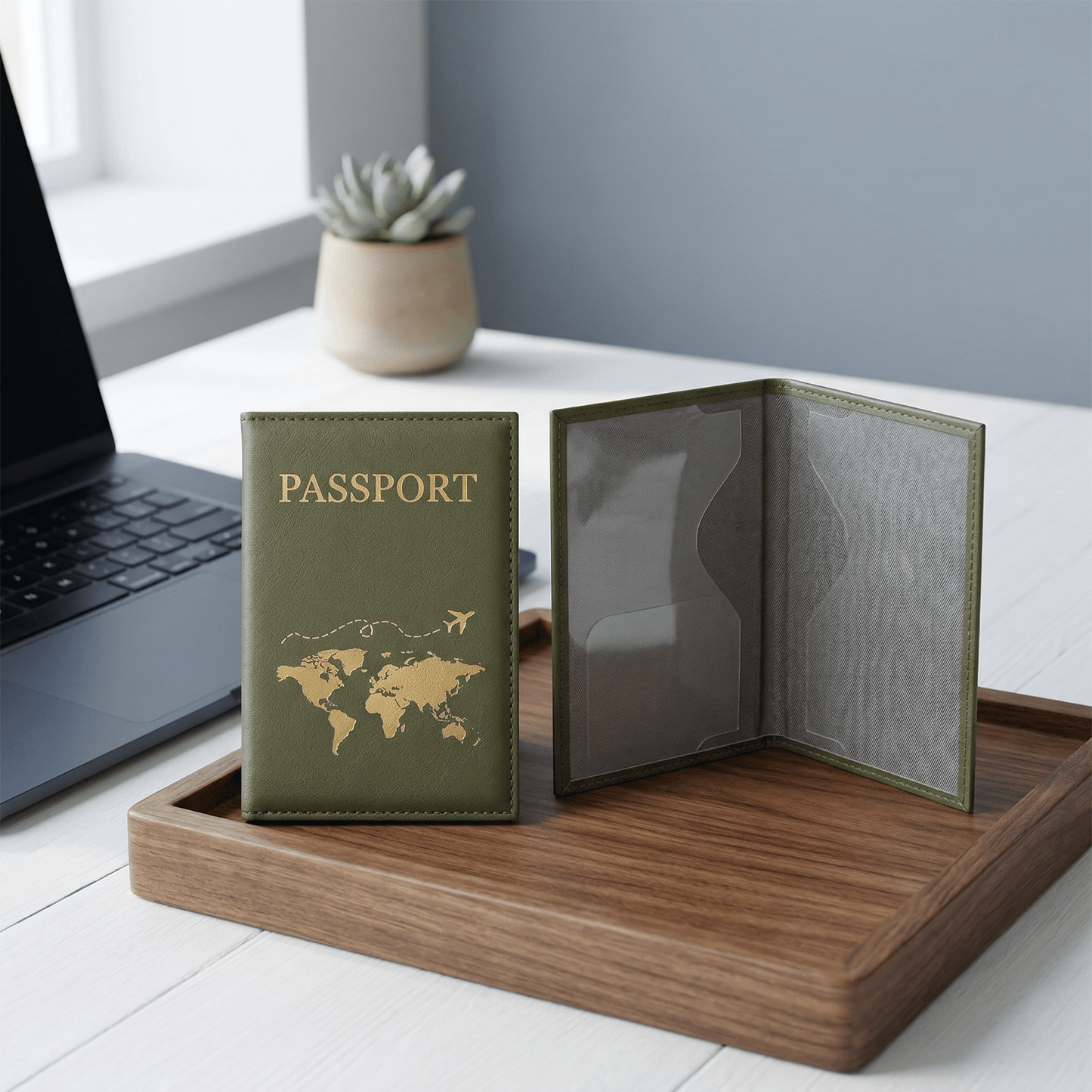 Protège Passeport Original Blanc Ivoire - | AïtaVia