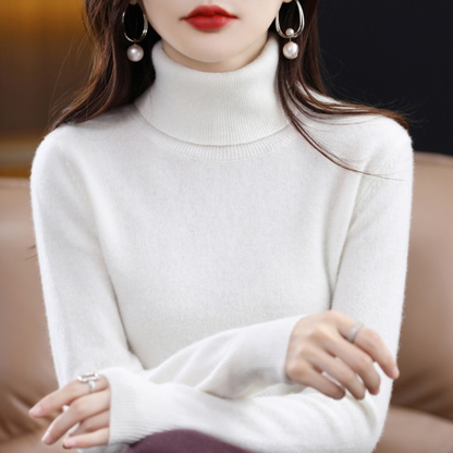 Pull à col roulé - Luxe et confort