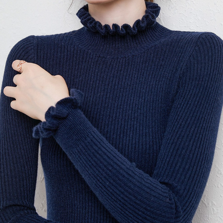 Pull Élégant Col Roulé pour Femmes - Confort Chic