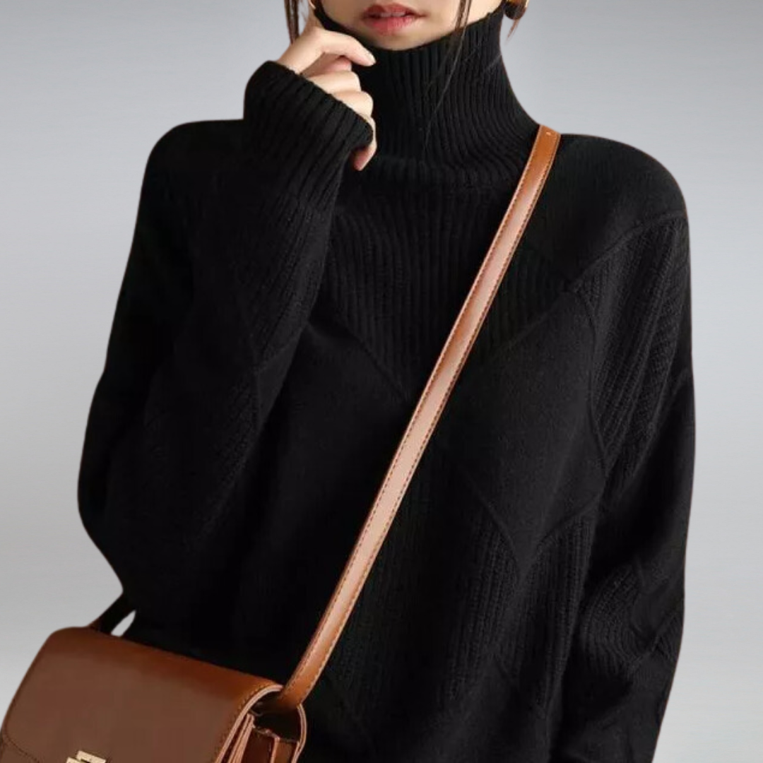 Pull à col roulé élégant pour Femmes - Confort Hivernal