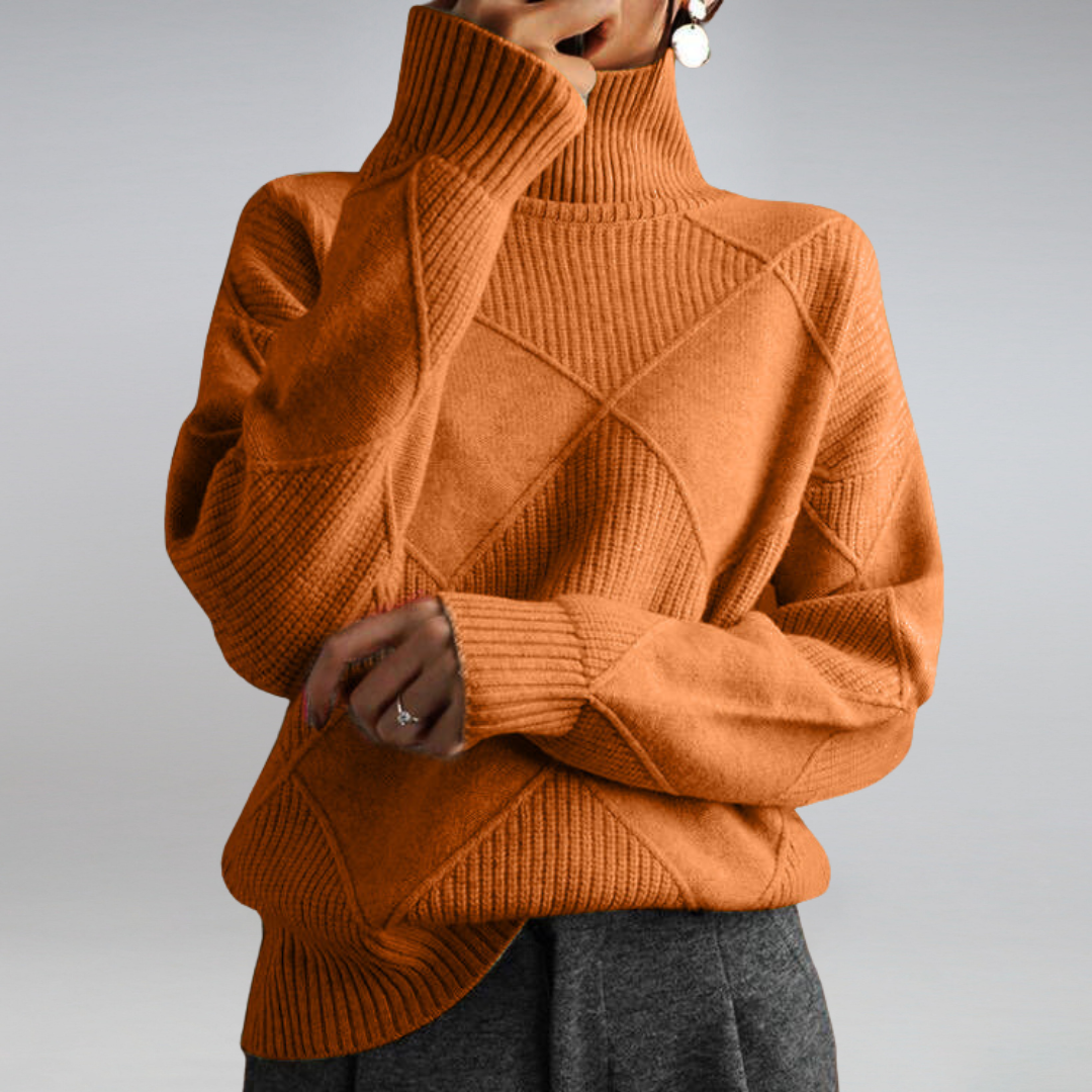 Pull à col roulé élégant pour Femmes - Confort Hivernal