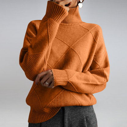 Pull à col roulé élégant pour Femmes - Confort Hivernal